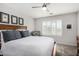 Bedroom featuring shuttered windows, providing ample natural light, and neutral colors at 3921 E Runaway Bay Pl, Chandler, AZ 85249