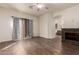 Spacious main bedroom with ensuite bathroom, and natural light at 45105 W Horse Mesa Rd, Maricopa, AZ 85139