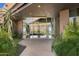 Grand entrance with glass doors offering stunning mountain views at 10324 E Calle De Las Brisas --, Scottsdale, AZ 85255