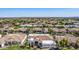 An aerial neighborhood view of the property, showcasing well-manicured landscaping at 11343 E Appaloosa Pl, Scottsdale, AZ 85259