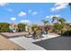 Backyard featuring a patio with outdoor seating, perfect for relaxing and entertaining friends and Gathering at 16102 E Glenview Dr, Fountain Hills, AZ 85268