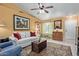 Inviting living room with tile flooring, and bright, neutral-colored walls at 1647 E Christina St, Casa Grande, AZ 85122