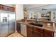 Modern kitchen featuring stainless appliances and an open design at 17470 W Gelding Dr, Surprise, AZ 85388