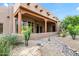 Beautiful home featuring a covered patio and desert landscaping at 18944 E Amethyst Dr, Rio Verde, AZ 85263