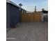 Fenced in backyard with low maintenance landscaping at 2034 E Charleston Ave, Phoenix, AZ 85022