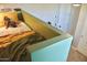 Fun bunkbed area featuring a pea-green color, accessed by stairs at 22891 E Via Del Sol --, Queen Creek, AZ 85142