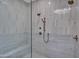 Luxurious shower featuring dual shower heads and high end shower systems at 30600 N Pima Rd # 24, Scottsdale, AZ 85266