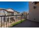 View from balcony showcasing neighboring homes and blue sky at 4655 S Glacier --, Mesa, AZ 85212