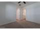 Spacious bedroom with ensuite bathroom featuring modern design elements at 4655 S Glacier --, Mesa, AZ 85212