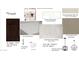 Bathroom finish selections feature: shower stall, kitchen backsplash, wall tiles, flooring, and hardware at 4831 W Hunter Trl, San Tan Valley, AZ 85144