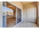 A covered patio with tile flooring offers outdoor living at 5401 E Van Buren St # 1103, Phoenix, AZ 85008