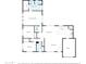 This marketing floor plan displays the location of beds, baths, kitchen, living and dining areas at 5529 N 19Th St, Phoenix, AZ 85016