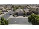 Charming single-Gathering home features well-manicured landscaping and a two-car garage in a suburban setting at 9149 E Auburn St, Mesa, AZ 85207