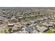 A neighborhood aerial view with nice roads and desert landscaping at 9161 W Bajada Rd, Peoria, AZ 85383