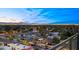 Scenic view of the neighborhood with stunning mountain backdrop at dusk at 16 W Encanto Blvd # 616, Phoenix, AZ 85003
