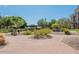 Beautifully landscaped community garden featuring brick pathways and desert plants at 16 W Encanto Blvd # 616, Phoenix, AZ 85003