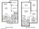 Floor plan of a two-story home with Primary retreat, fireplace, balcony and second floor roof deck at 16 W Encanto Blvd # 616, Phoenix, AZ 85003