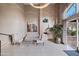 Stylish lobby with comfortable seating, modern art, and view of exterior landscaping at 16 W Encanto Blvd # 616, Phoenix, AZ 85003