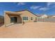 Spacious backyard, perfect for outdoor living and entertainment with room for customization at 18449 E Eloisa Dr, Gold Canyon, AZ 85118