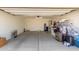 Spacious two-car garage, with ample room for vehicles and storage, plus access to the home at 18449 E Eloisa Dr, Gold Canyon, AZ 85118