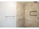 Shower features a built-in shelf and a towel bar at 2317 E Concorda Dr, Tempe, AZ 85282