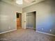 Bedroom featuring neutral walls, closet, and ceiling fan offers a calming retreat at 35210 N 34Th Ln, Phoenix, AZ 85086