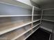 Spacious walk-in pantry features ample shelving for organized storage and convenience at 35210 N 34Th Ln, Phoenix, AZ 85086