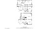 Combined floor plans showcasing both first and second floors of the home layout at 4720 E Adobe Dr, Phoenix, AZ 85050