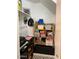 Under stairs storage with shelving to maximize organization; great utilization of space at 5429 N Black Cyn Hwy, Phoenix, AZ 85015