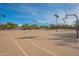 Outdoor basketball court with well-maintained lines and multiple hoops for friendly games at 7745 E Calle De Las Brisas --, Scottsdale, AZ 85255