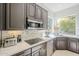 A close-up view of a well-equipped kitchen with modern appliances and ample counter space at 7745 E Calle De Las Brisas --, Scottsdale, AZ 85255