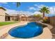 Relax in this backyard oasis with private pool, desert landscaping and clear blue skies at 8867 E Avenida Las Noches --, Gold Canyon, AZ 85118