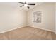 Bedroom offers a comfortable retreat with carpet, a vaulted ceiling, and window offering natural light at 9431 E Coralbell Ave # 60, Mesa, AZ 85208