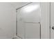Shower with glass enclosure and chrome hardware in the remodeled bathroom at 974 E Palomino Way, San Tan Valley, AZ 85143