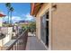 Balcony view showcasing mountain views and desert foliage in a vibrant community at 10256 N 12Th Pl # 3, Phoenix, AZ 85020