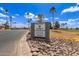 SunBird Golf Resort sign with palm trees in a welcoming landscape setting for residents and visitors at 1549 E Westchester Dr, Chandler, AZ 85249