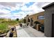 Charming back patio with desert landscaping and mountain views, perfect for outdoor entertaining at 16920 E Monterey Dr, Fountain Hills, AZ 85268