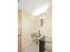 Elegant powder room with unique glass sink at 16920 E Monterey Dr, Fountain Hills, AZ 85268