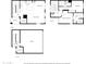 Detailed floor plan showcasing the layout of the home's three floors and garage at 18250 N Cave Creek Rd # 164, Phoenix, AZ 85032