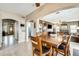 Open dining area connecting to the living spaces, enhanced with natural light and ample seating at 23693 W La Vista Cir, Buckeye, AZ 85396