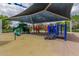 Vibrant community playground featuring colorful equipment and a shaded area for to enjoy at 4281 E Mesquite St, Gilbert, AZ 85296