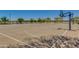 Outdoor basketball court featuring well-maintained surfaces and modern equipment at 4834 S Meteor --, Mesa, AZ 85212