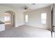 Inviting living room with lots of natural light showcasing an open space and neutral tones at 559 E Rainbow Dr, Chandler, AZ 85249