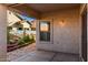 Outdoor covered patio area, perfect for enjoying the beautiful yard at 5826 E Nathan St, Mesa, AZ 85215