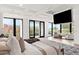 Spacious main bedroom suite with balcony access and seating area at 6216 N 38Th Pl, Paradise Valley, AZ 85253
