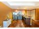 Bright kitchen featuring stainless steel appliances and granite countertops at 7137 E Rancho Vista Dr # 3003, Scottsdale, AZ 85251