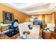 Open-concept layout seamlessly integrates living room and kitchen at 7137 E Rancho Vista Dr # 3003, Scottsdale, AZ 85251