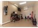 Spacious garage providing ample space for vehicles and storage at 7630 E Knoll St, Mesa, AZ 85207