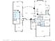 Detailed floor plan showcasing the layout of the home's rooms and measurements at 8832 E Wethersfield Rd, Scottsdale, AZ 85260