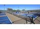 Outdoor pickleball courts, providing a fun and active space for sports enthusiasts at 9012 E Sutton Dr, Scottsdale, AZ 85260